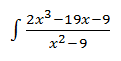 Indefinite integration Indefinite integration