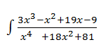 Indefinite integration 